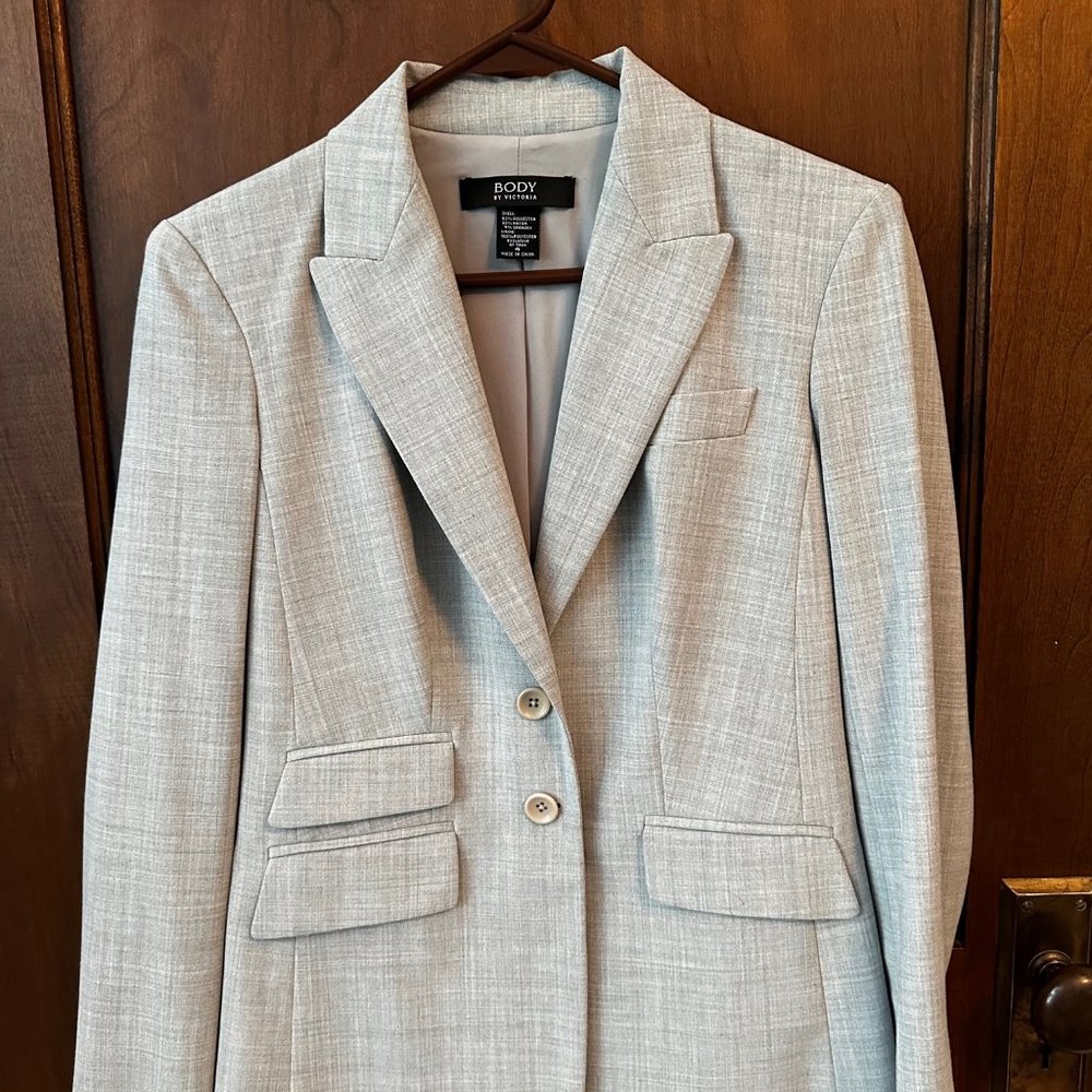 Light gray blazer
